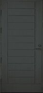 Входная дверь Thermo KASKI (Финляндия) UO6 темно-серая