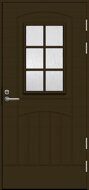 Дверь входная утепленная R2015 коричневая